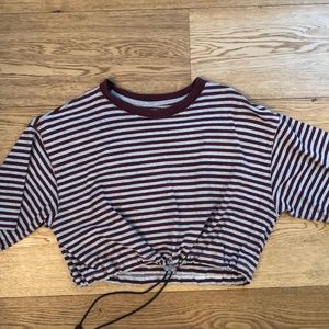 NWOT LF/FURST OF A KIND Drawstring VINTAGE tee